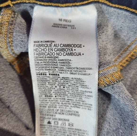 Levi's High Rise Ankle Straight Jeggings - Picture 4 of 5